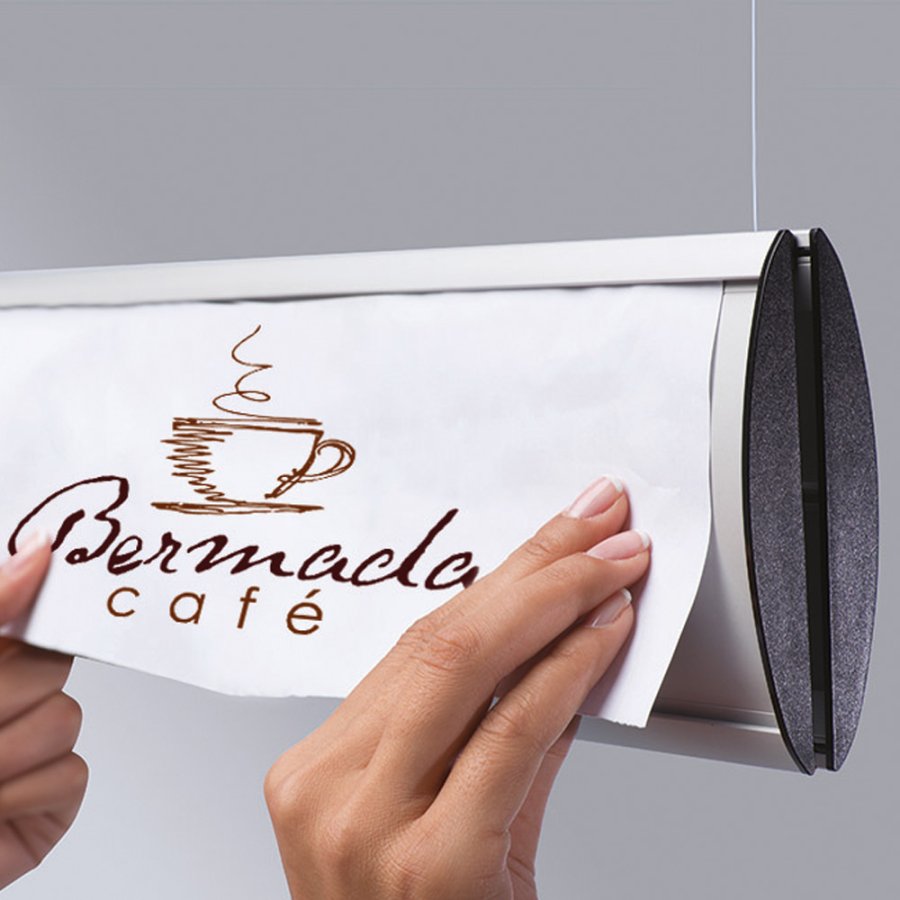 H&auml;ngskylt - 2 lager 50x14,8 cm