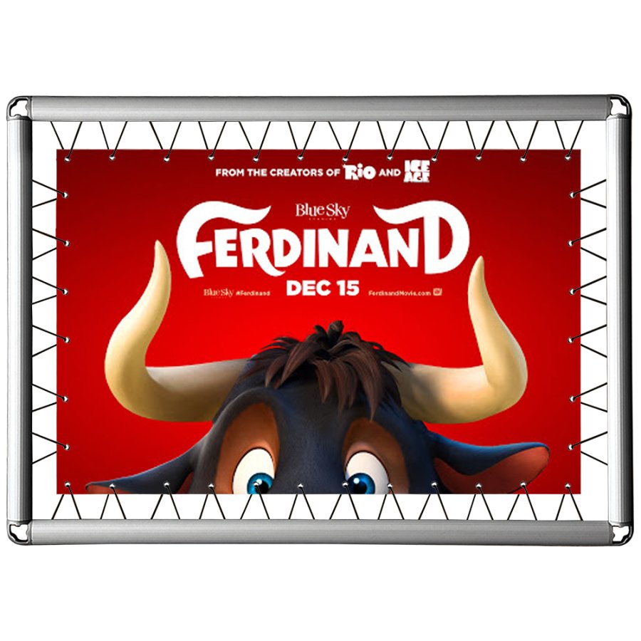 Omni Banner Ram, 100x150cm. Inkl. krok m/res&aring;r. Exkl. &ouml;ljetter