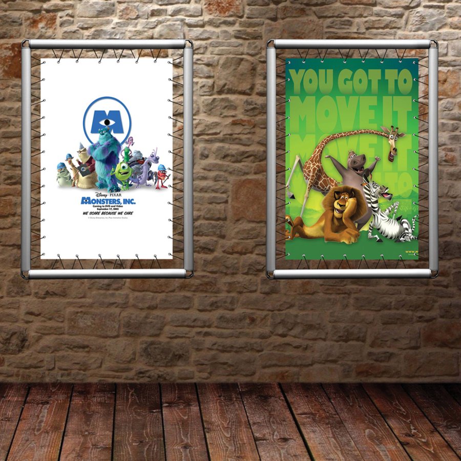 Omni Banner Ram, 150x200cm. Inkl. krok m/res&aring;r. Exkl. &ouml;ljetter