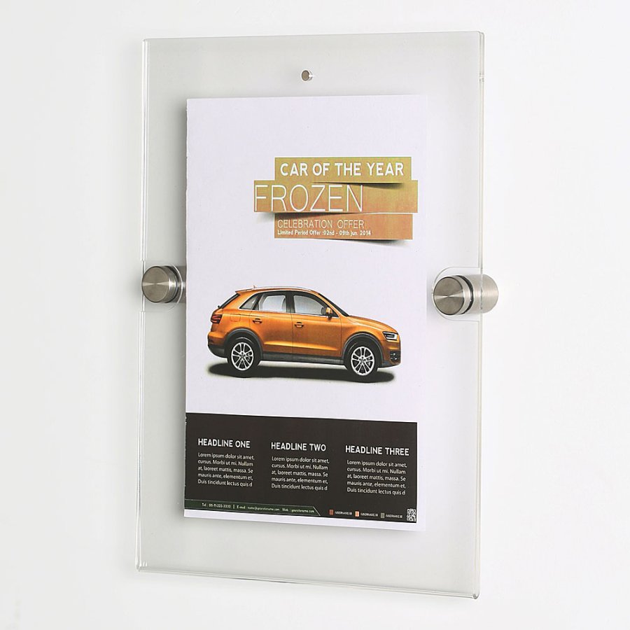 Akryl v&auml;ggram - A5