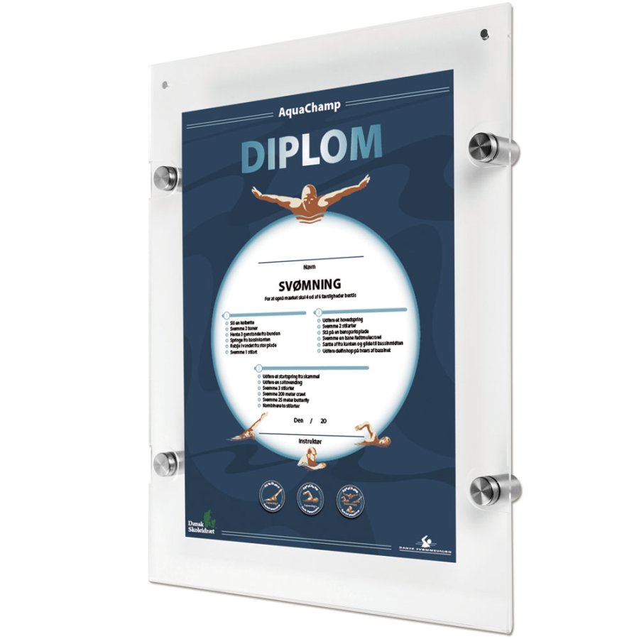 Akryl v&auml;ggram - A2