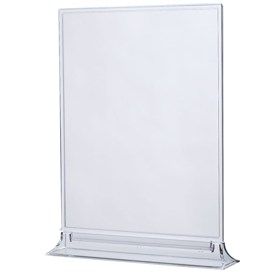 Uppr&auml;tt Menykorth&aring;llare vertikal - A5 - 14,8x21 cm