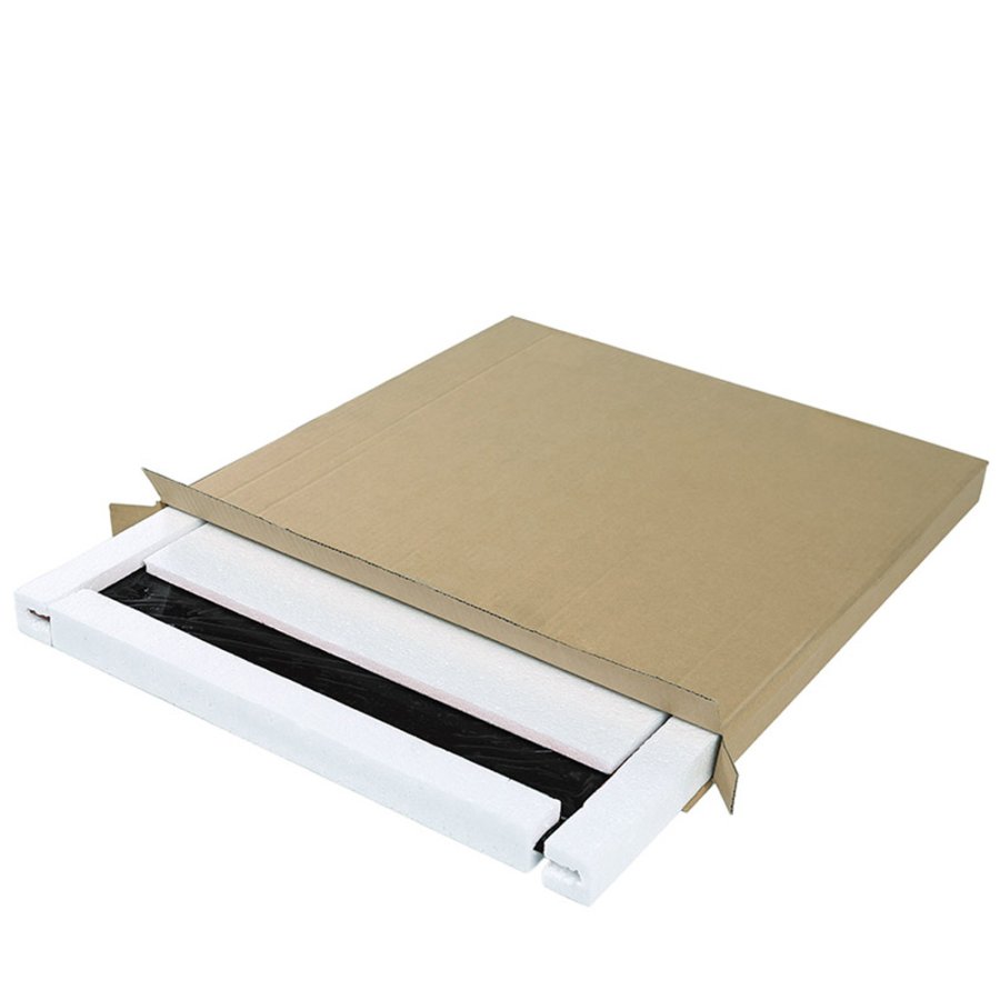 Glasskiva Magnetisk. Svart. 45x45 cm