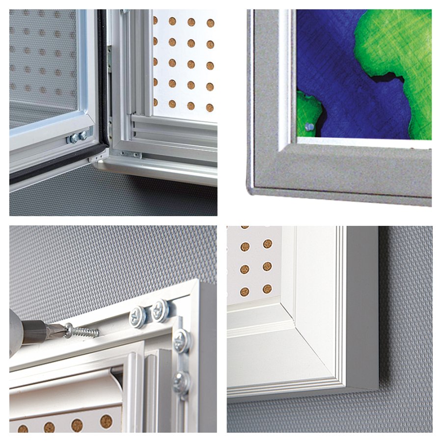 Infobox Combi med l&aring;s - 9xA4