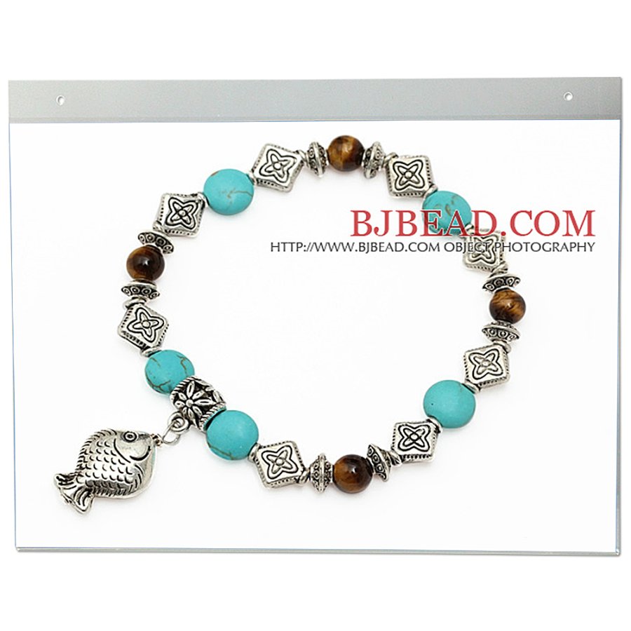 Affischh&auml;ngare i akryl med h&aring;l, horisontell, A4