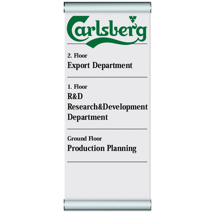 D&ouml;rrskylt 15mm - 10,5x29,7cm