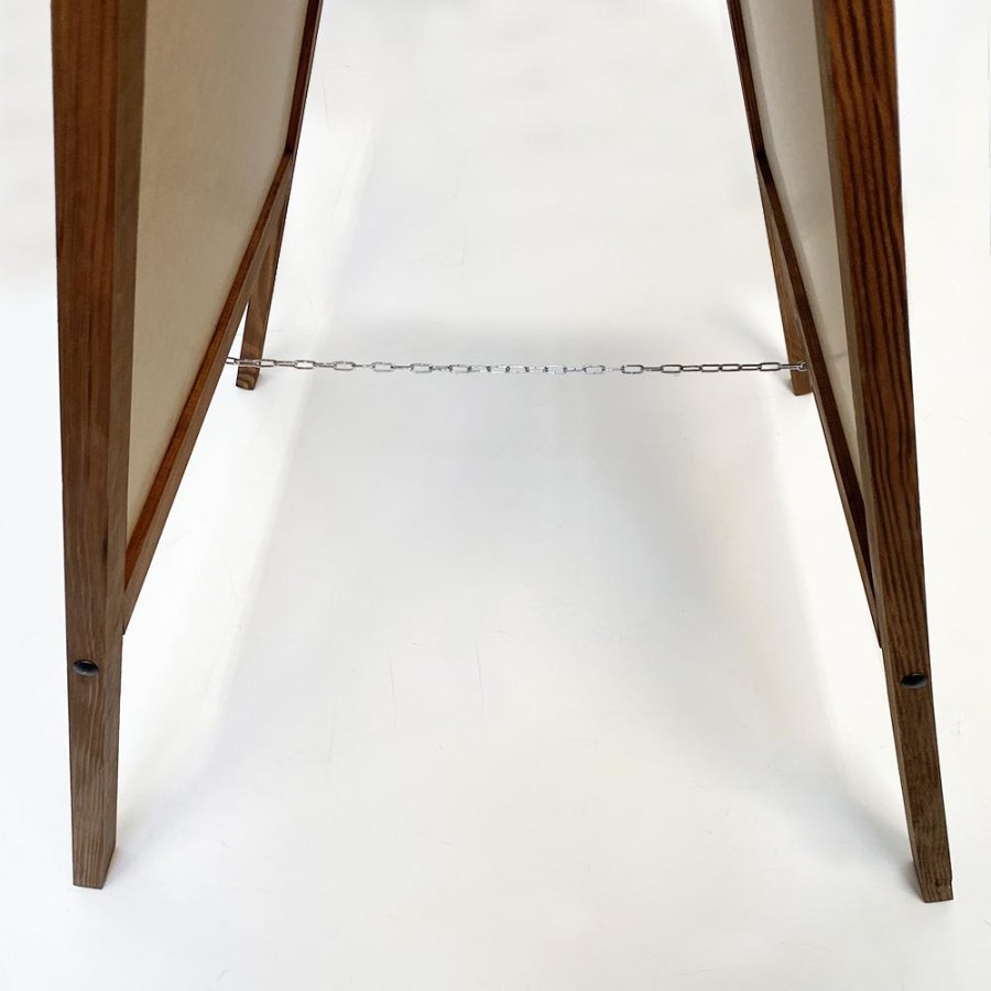 Gatupratare griffelst&auml;ll/griffelpratare med griffeltavlor i tr&auml;, 51x90 cm - inkl. 8 st. Griffelpennor