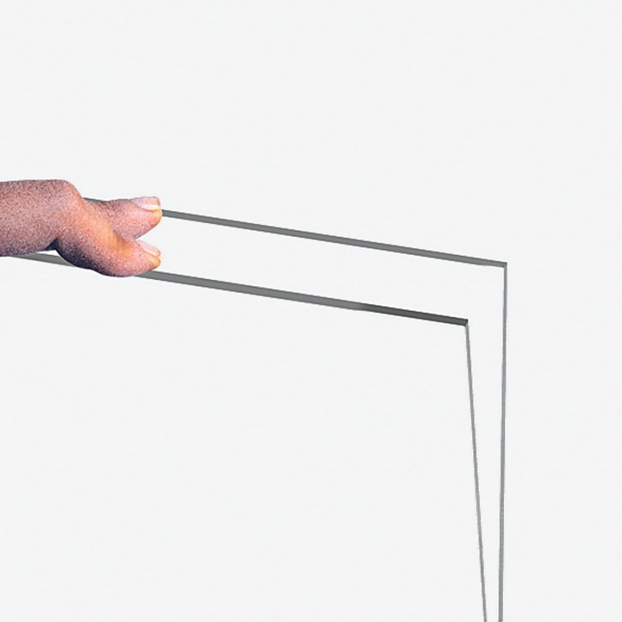 Pyramid Menu korth&aring;llare vertikal - A5 - 14,8x21 cm - r&ouml;d