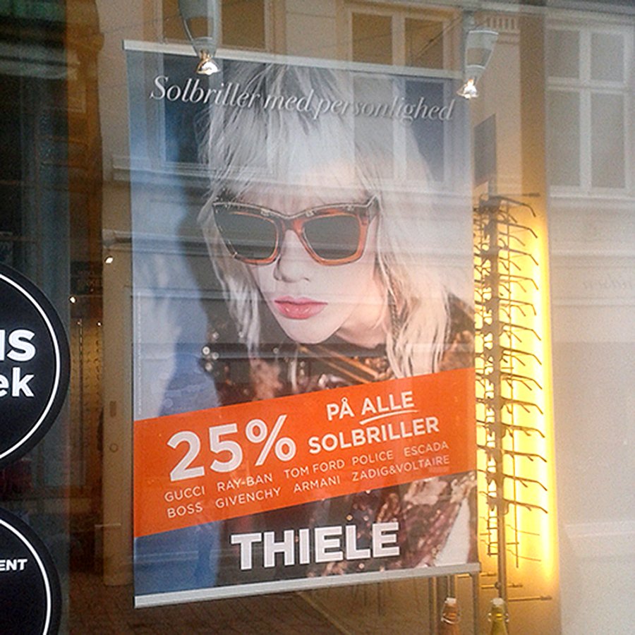 Affischremsa Dubbelsidig - B1 - 70cm