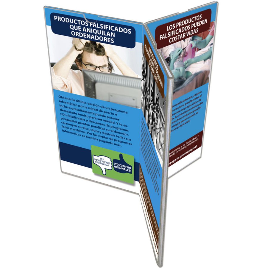 Cross Menuh&aring;llare vertikal - A5 - 10,5x14,8 cm