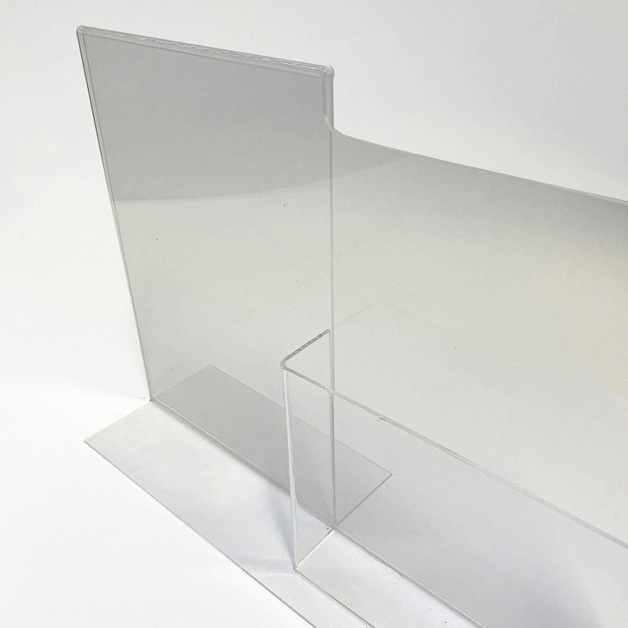 L - Menykorth&aring;llare A4 med h&aring;llare f&ouml;r A4-broschyrer vertikalt