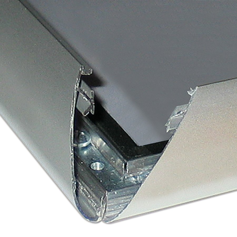 Alu sn&auml;ppramar Watersafe - 35 mm - 70x100 cm - silver