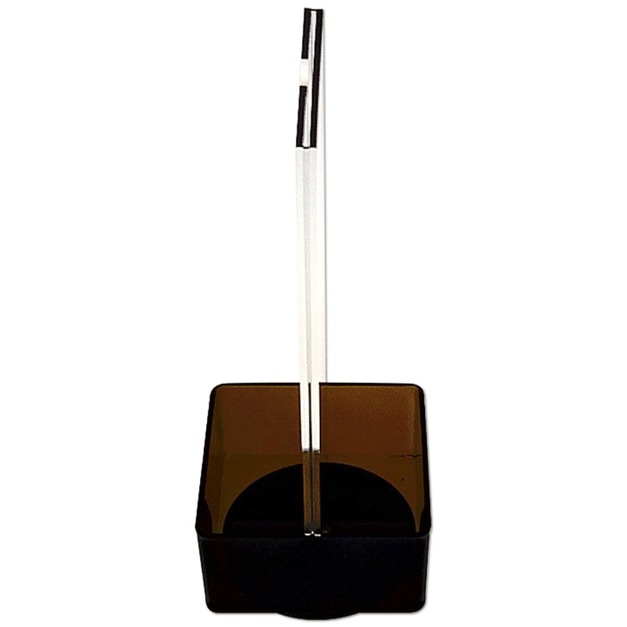 Salt & Peppar Menyh&aring;llare vertikal - 2xM65 Flyer - 9,9x21 cm - svart