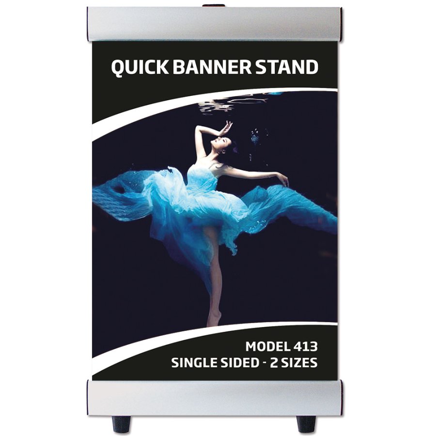 Quick Banner Stand Enkelsidig - 100x140cm