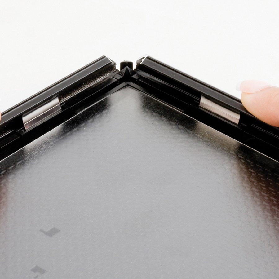 Opti Alu sn&auml;ppramar - 14 mm - A5 - svart