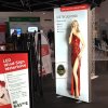 LED -Tex Light stand display dubbelsidig 85x200cm #14