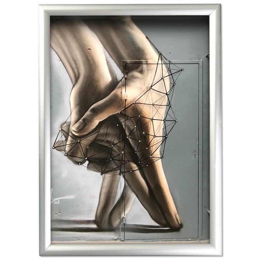 F&ouml;nster Alu sn&auml;ppram dubbelsidig - 25 mm - A3 - silver