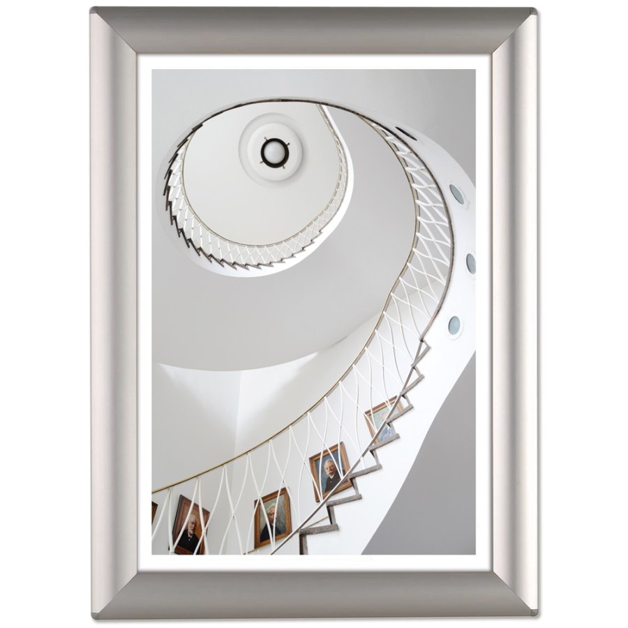 Opti Alu sn&auml;ppramar - 25 mm - 50x70 cm - silver