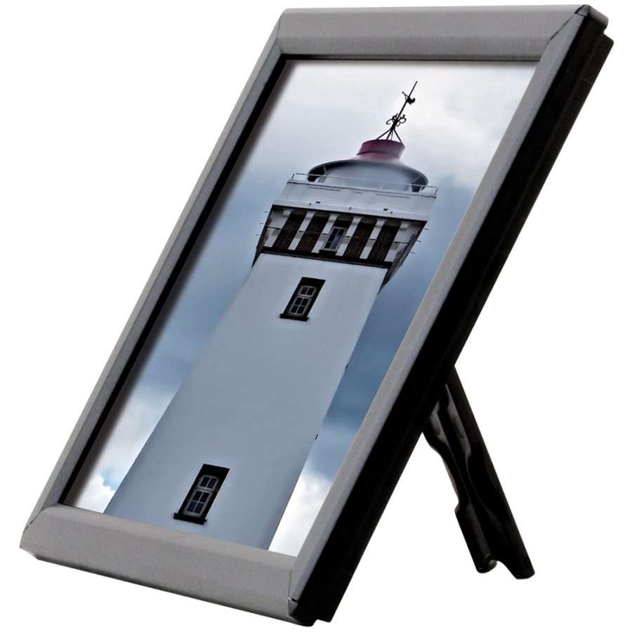 Foto sn&auml;ppramar, alu/svart, 14 mm, A6