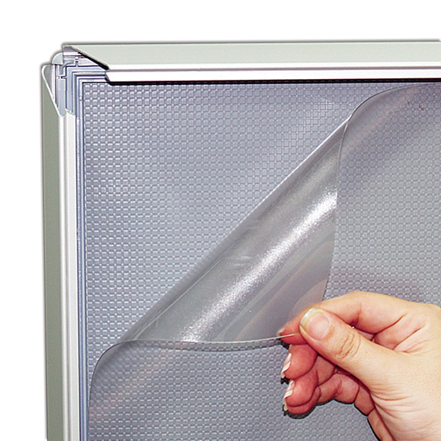 Opti sn&auml;ppramar, alu/silver, 32 mm, 50x70 cm