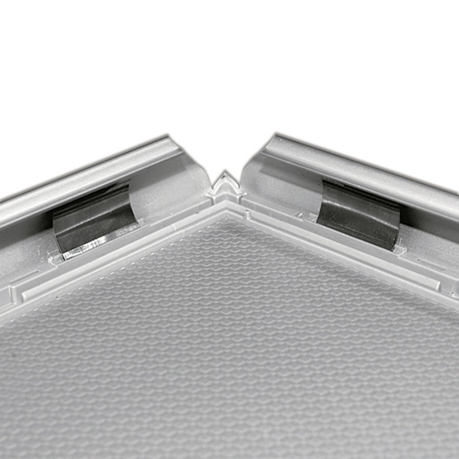 Opti sn&auml;ppramar, alu/silver, 32 mm, 50x70 cm