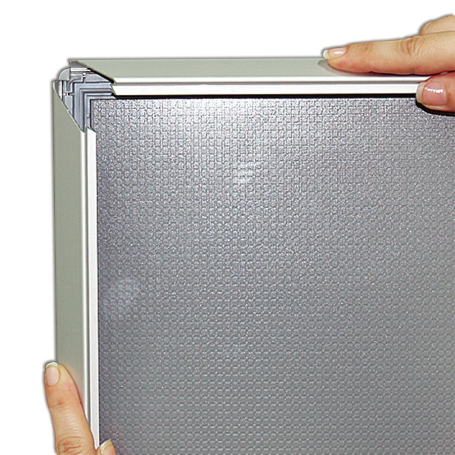 Opti sn&auml;ppramar, alu/silver, 32 mm, 50x70 cm