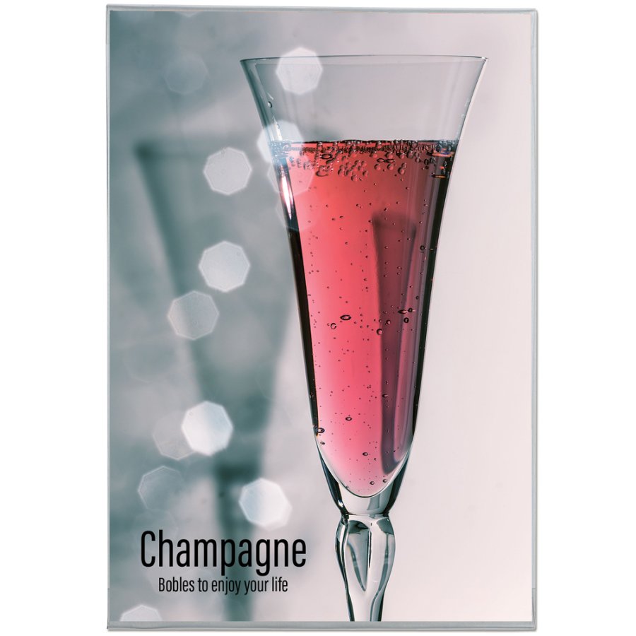 F&ouml;nster D-ficka dubbelsidig vertikal - A4