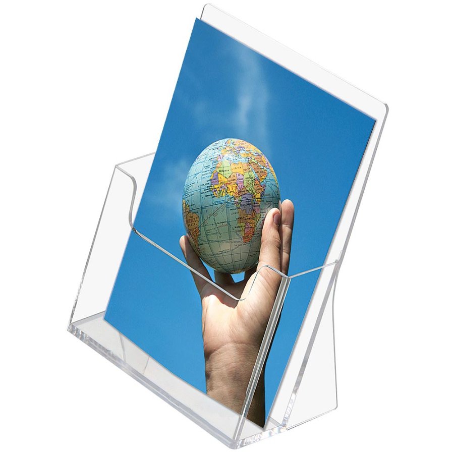 Broschyrh&aring;llare, Akryl, bord, A4 - 21 x 29,7 cm