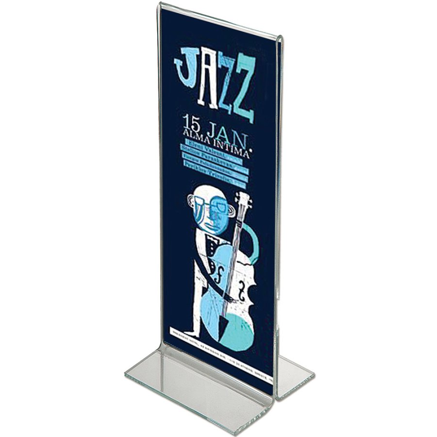 T - Menykorth&aring;llare vertikal - M65 Flyer - 9,9x21 cm