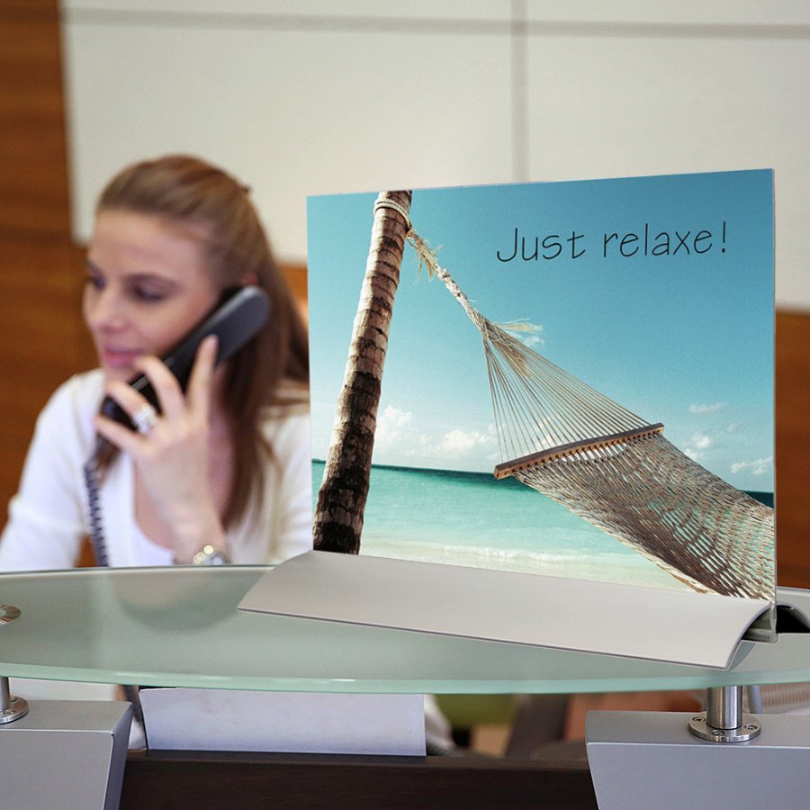 SwingWing Akrylh&aring;llare, horisontell, A5