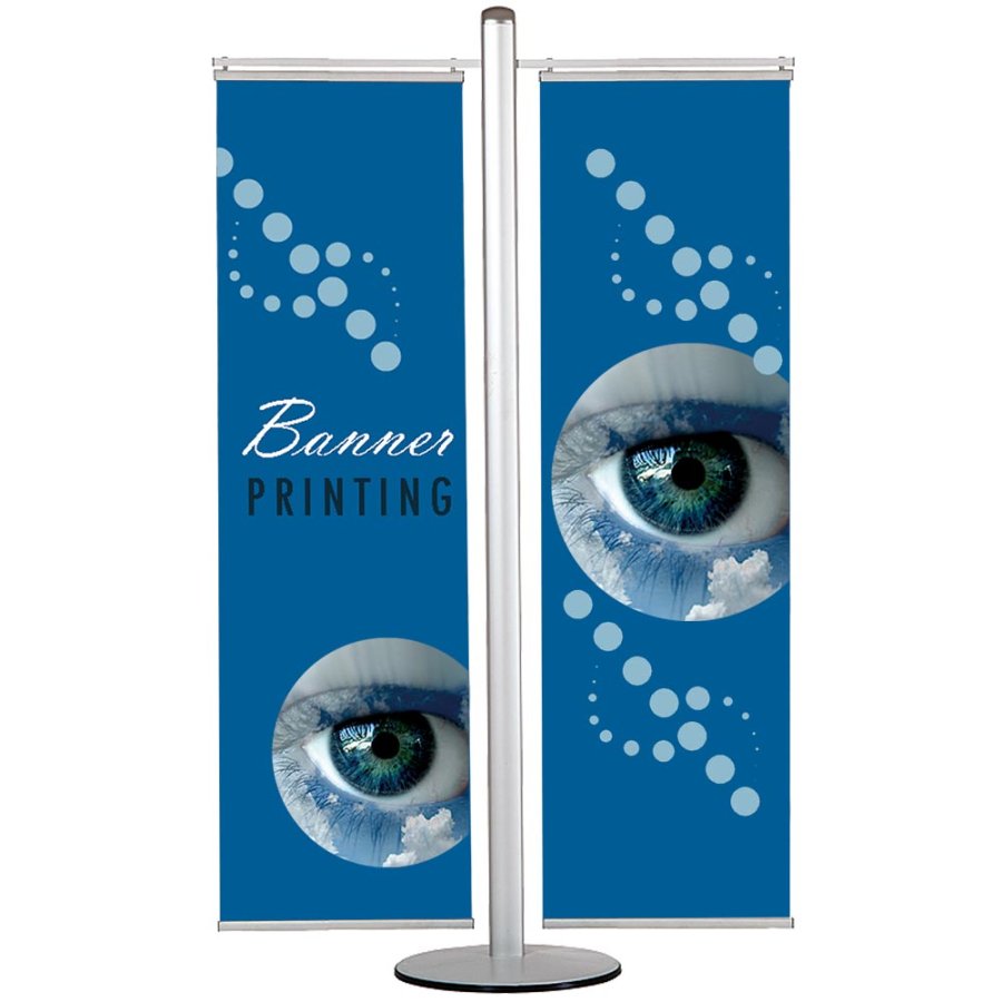 Bannerst&auml;ll, MultiStand, Dubbelsidig, 2 banner, 40 cm