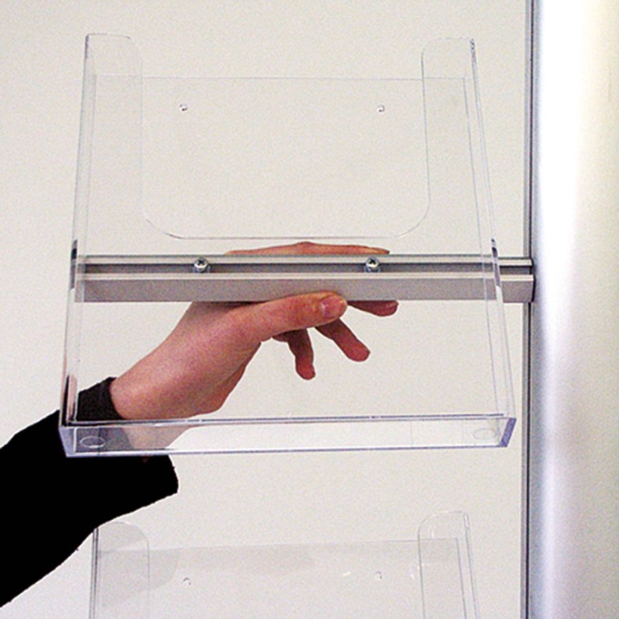 Flerstativ enkelsidig - Flyer - 8xM65 - 9,9x21 cm