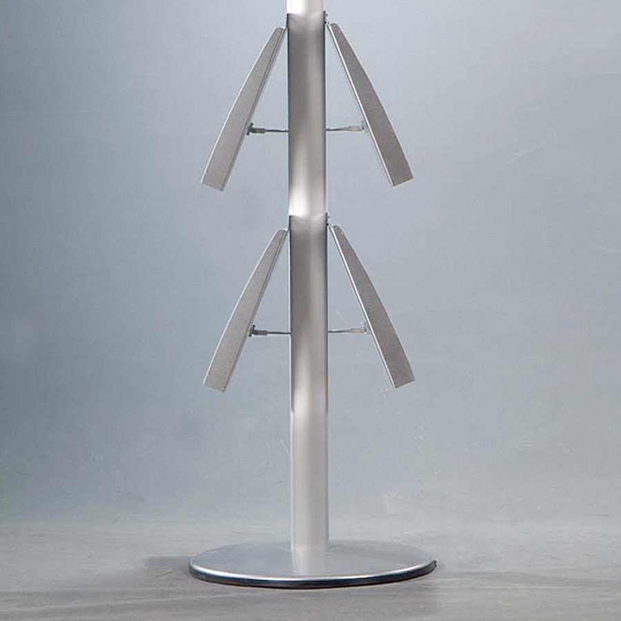 Flerstativ dubbelsidig - 8xA3 - 29,7x42 cm st&aring;lhyllor