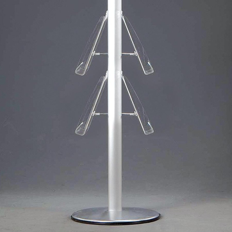Flerstativ dubbelsidig - 8xA3 - 29,7x42 cm akrylhyllor