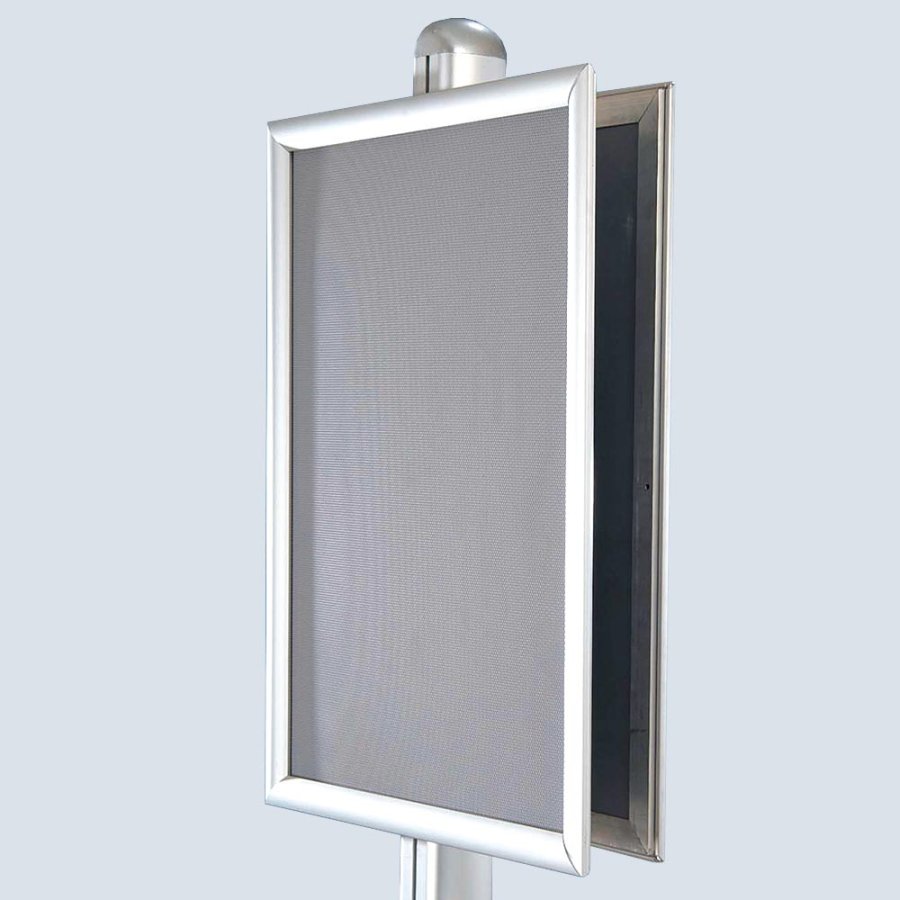 Informationsst&auml;ll, MultiStand, Dubbelsidig, 4 x sn&auml;ppramar, B2 - 50 x 70 cm