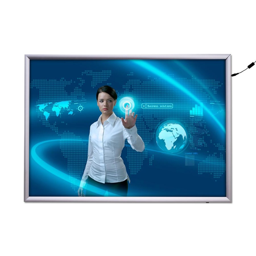 LED-ljusram Enkelsidig - 50x70cm