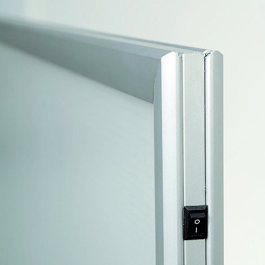LED-ram, Dubbelsidig, vertikal, A3 - 29,7 x 42 cm