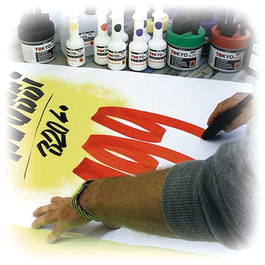 Tokyo Aqua Sign Ink - 1L Svart