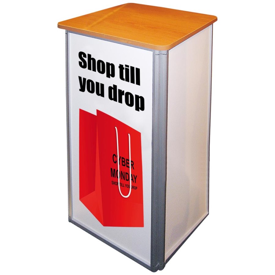 Fyrkantig disk med tr&auml;skiva