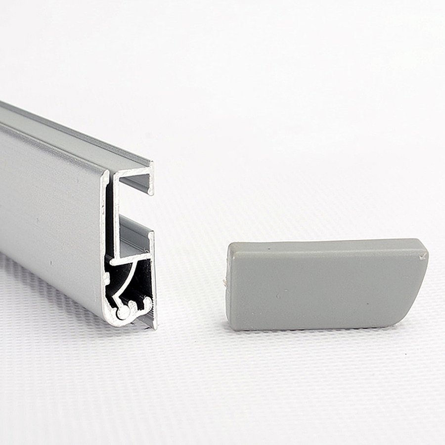 Premium Roll-up, enkelsidig kassett, silver, 150 x 160-220 cm