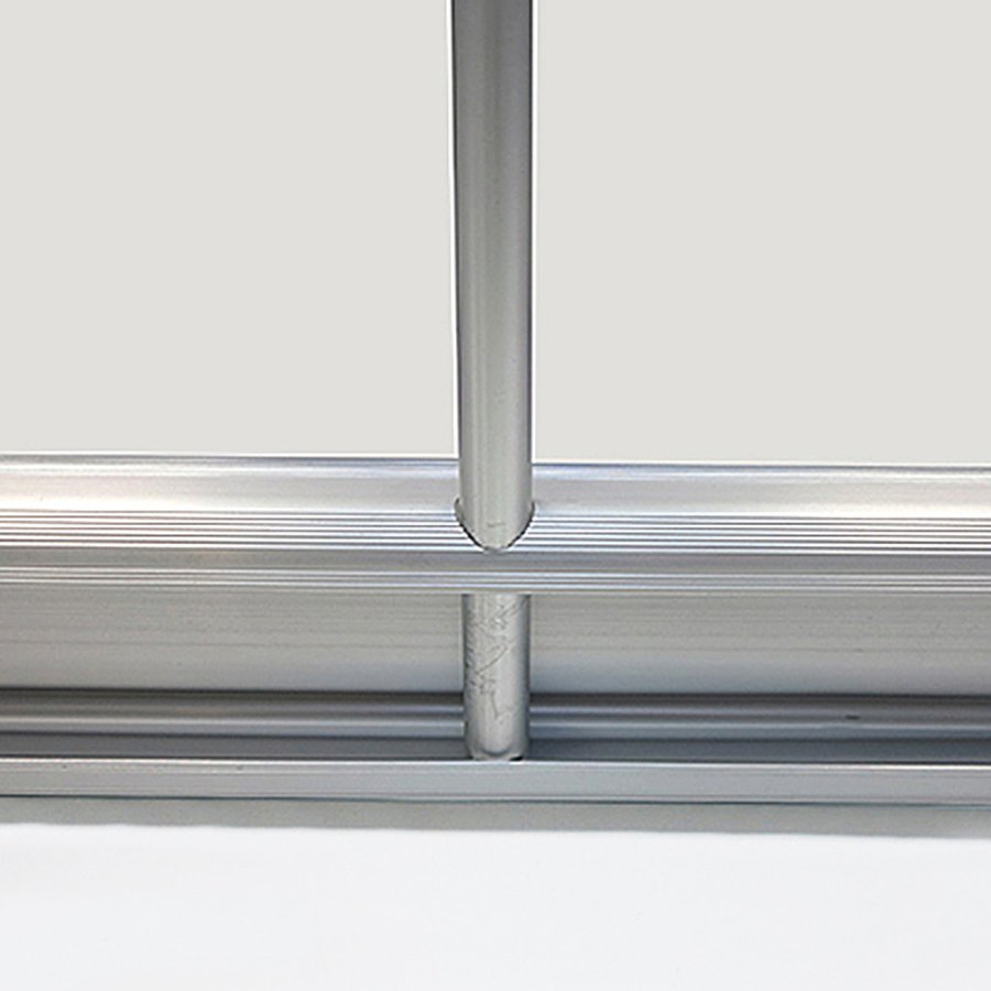 Klassisk Roll-up enkelsidig - 80x200 cm - silver