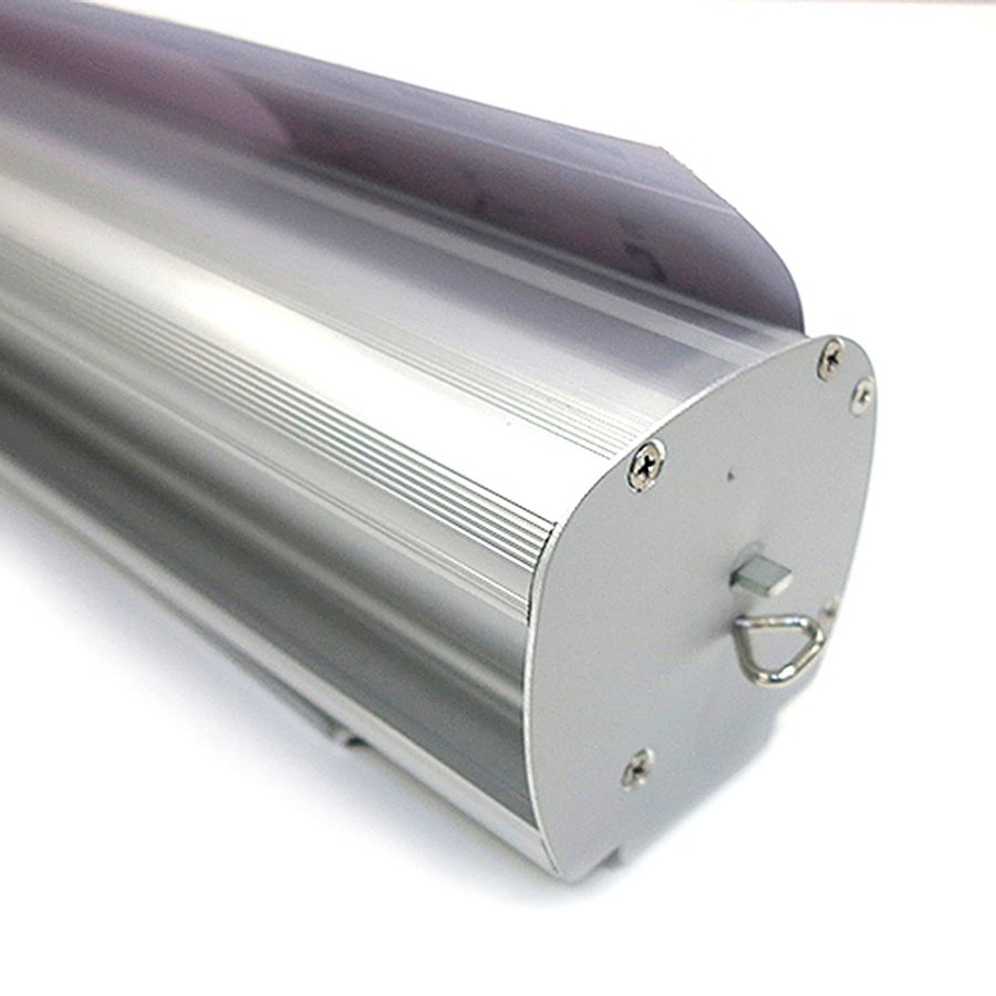 Klassisk Roll-up enkelsidig - 85x200 cm - silver