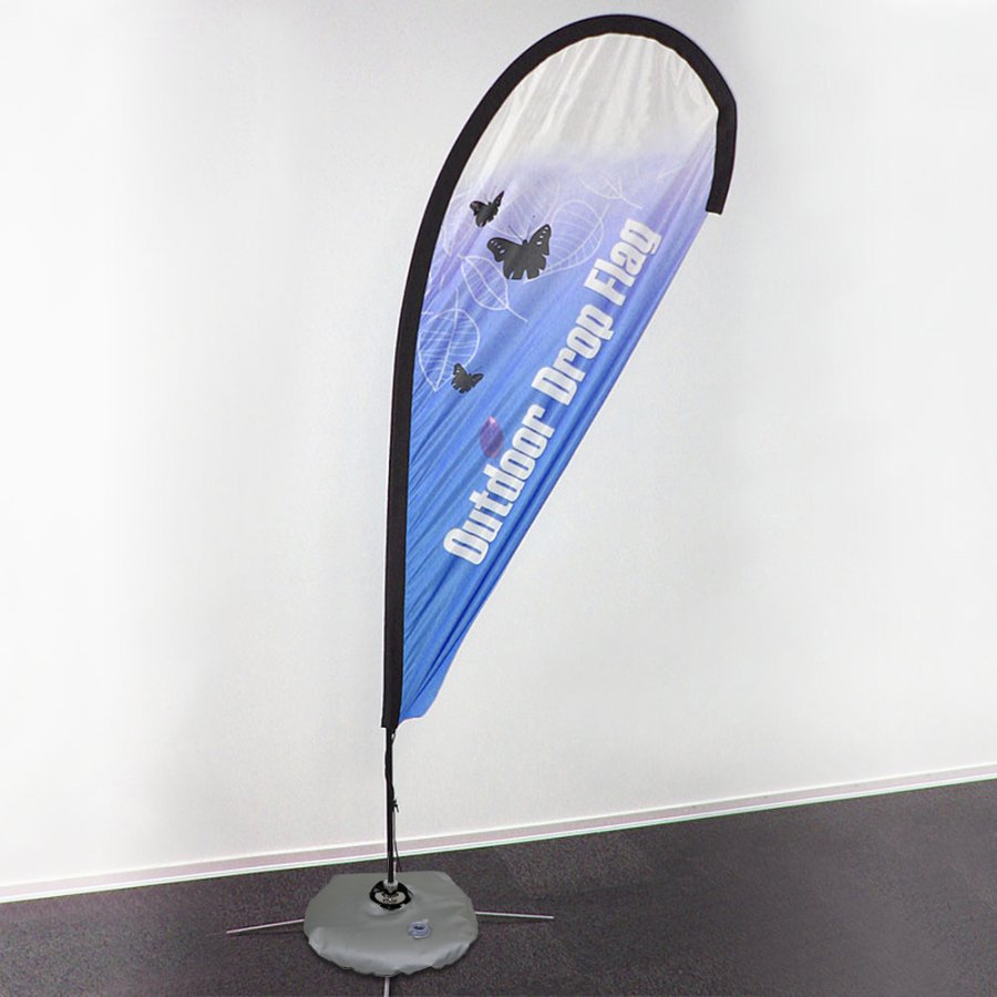 Cross Flag Base, korsfot och vattenv&auml;ska f&ouml;r beachflaggaa