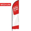 Stang til beachflaggaa, Outdoor Bow Flag, Medium #1