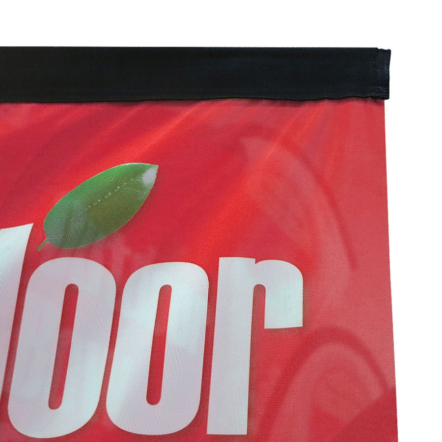 Beachflagga, Outdoor Square Flagga, Stort stangsystem