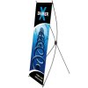 X-Banner 55x150cm utan banderoll och tryck - Svart #1