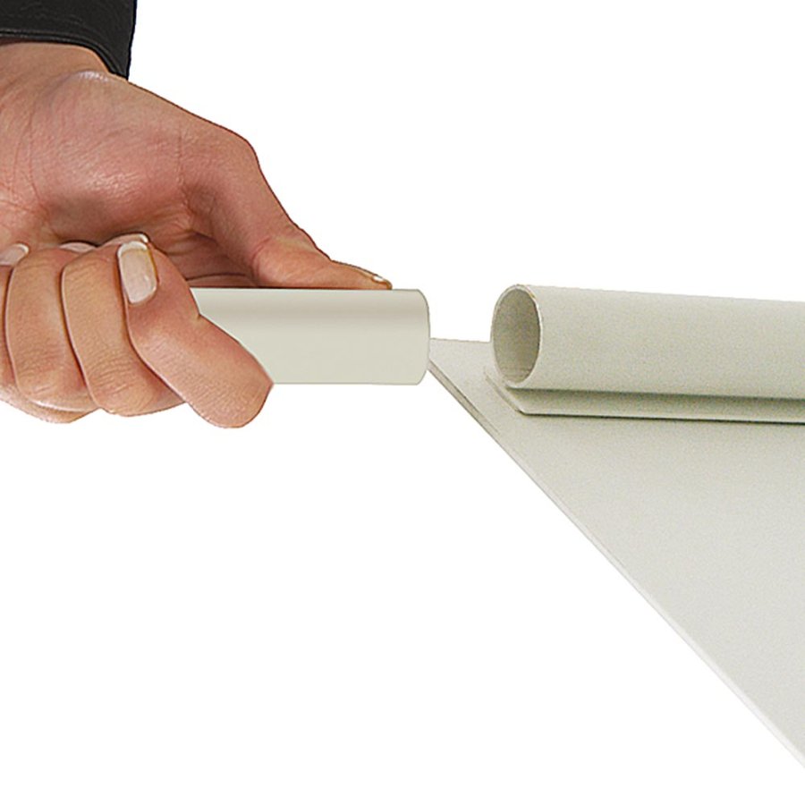 Basic Messe Disk White, med v&auml;ska