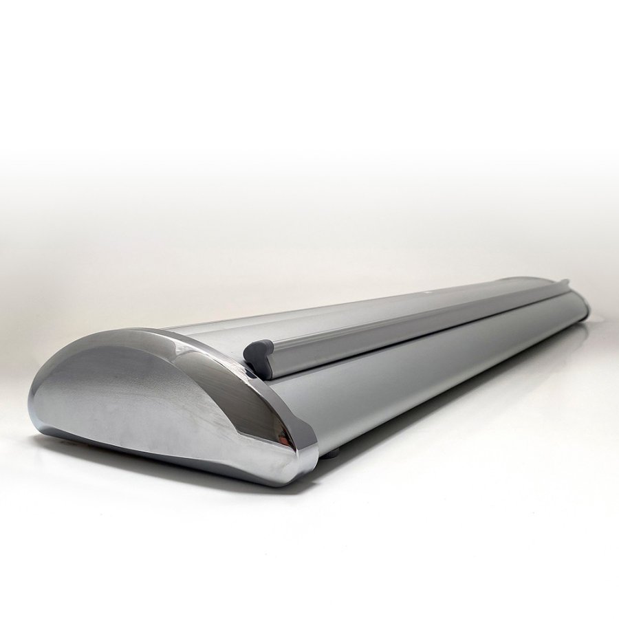 Expo Roll-up, silver, enkelsidig, 56 x 240 cm