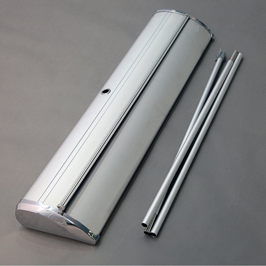 Expo Roll-up, silver, enkelsidig, 56 x 240 cm