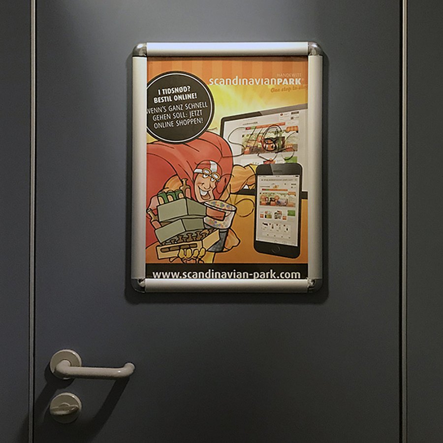 Alu sn&auml;ppramar Rondo - 25 mm - A1 - silver